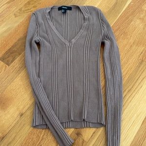 Nude brown cute going out top